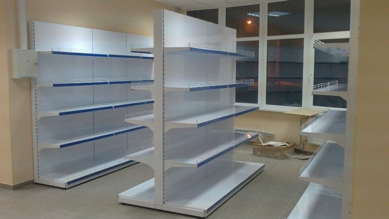 Секция стеллажа двухстороннего стандарт
