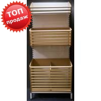 Секция хлебного стеллажа эконом